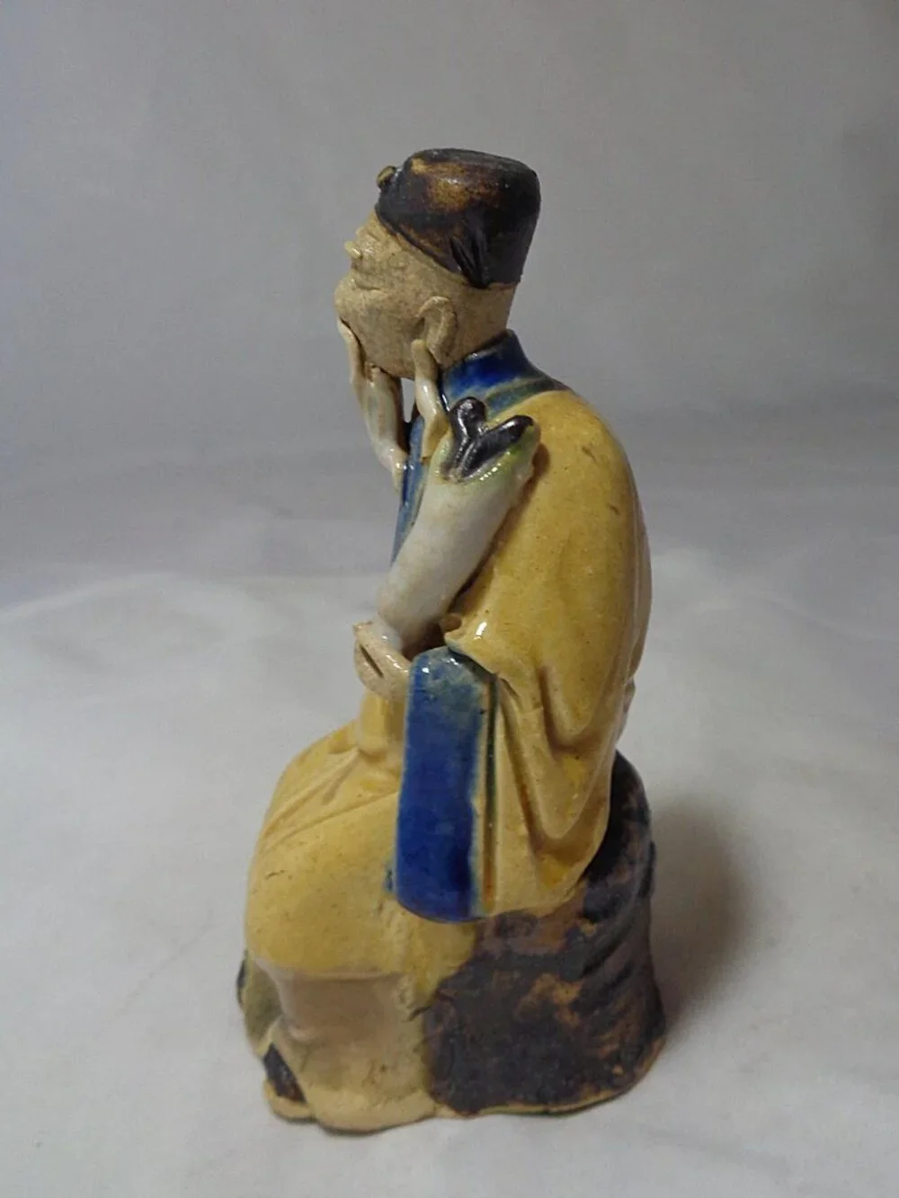 Vintage Shiwan Mudman Mud Man Scholar or Official China